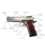 Tanfoglio FT1911 Custom Inox