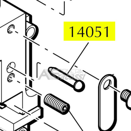 Primer Retaining Pin #14051